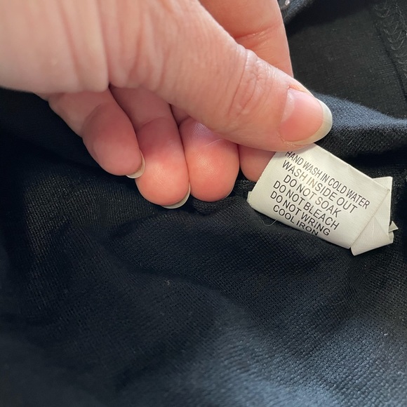 Black and Rose Gold Studded Mini Skirt - Picture 7 of 7